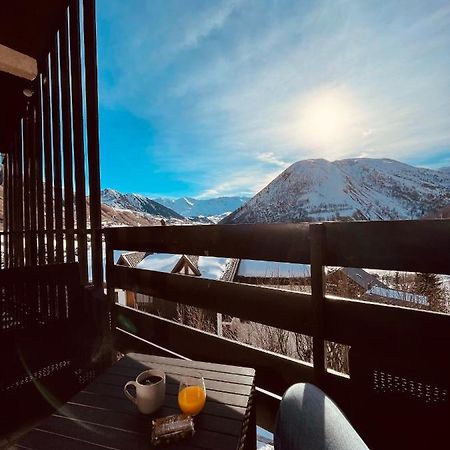 Appartement Cosy 6 personnes très bien équipé ,Vue splendide, Terrasse, Spacieux,Bien situé, Randonnées,Ski Saint-Sorlin-dʼArves Extérieur photo