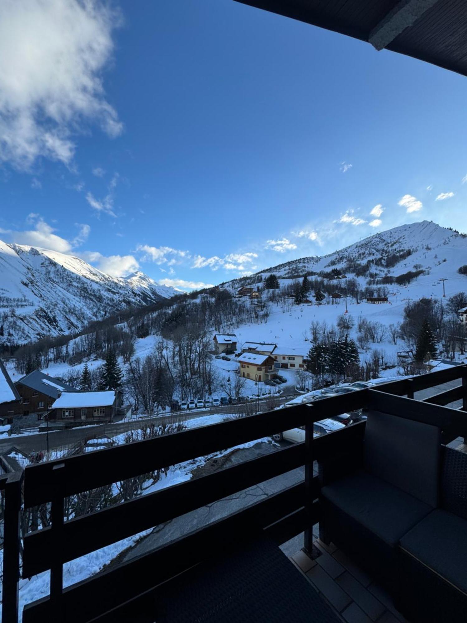 Appartement Cosy 6 personnes très bien équipé ,Vue splendide, Terrasse, Spacieux,Bien situé, Randonnées,Ski Saint-Sorlin-dʼArves Extérieur photo
