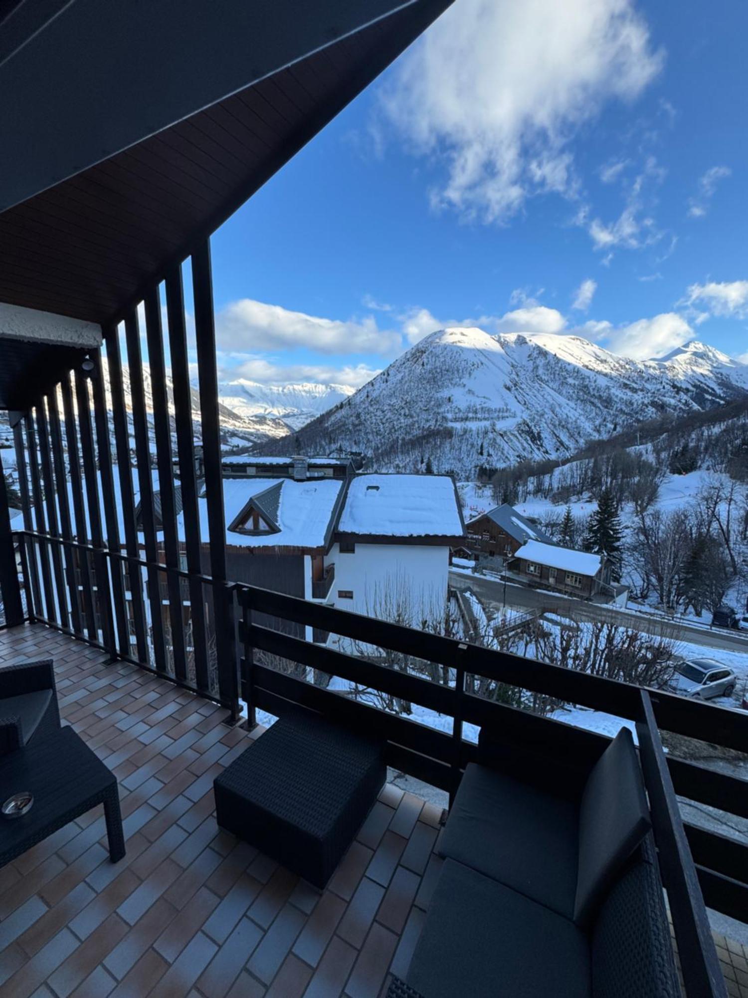 Appartement Cosy 6 personnes très bien équipé ,Vue splendide, Terrasse, Spacieux,Bien situé, Randonnées,Ski Saint-Sorlin-dʼArves Extérieur photo